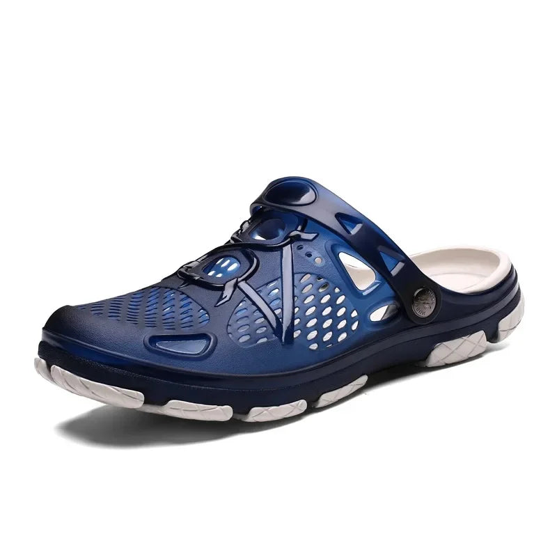 Summer Breathable Vented Shoes Men's Outdoor Beach Slippers