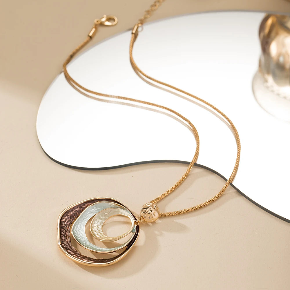 Fashion Geometric Pendant Necklace for Women