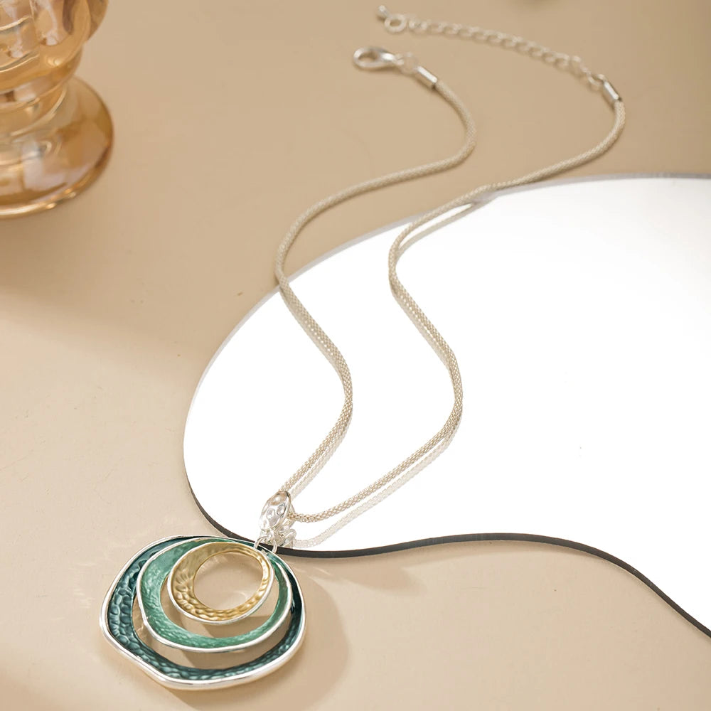 Fashion Geometric Pendant Necklace for Women