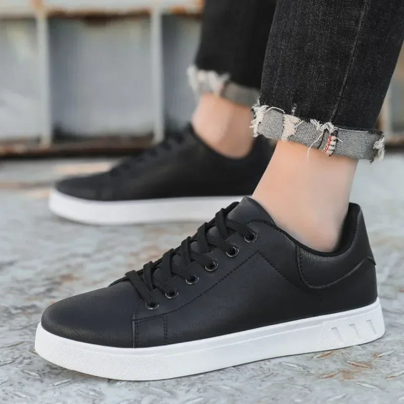 Classic Men  All-match Platform Leather Casual Shoes