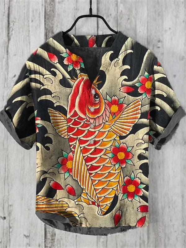 Spring and summer men's and women's shirts