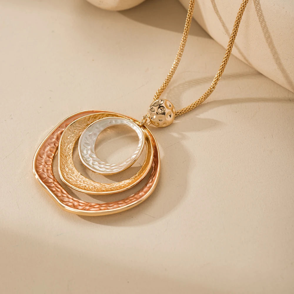 Fashion Geometric Pendant Necklace for Women