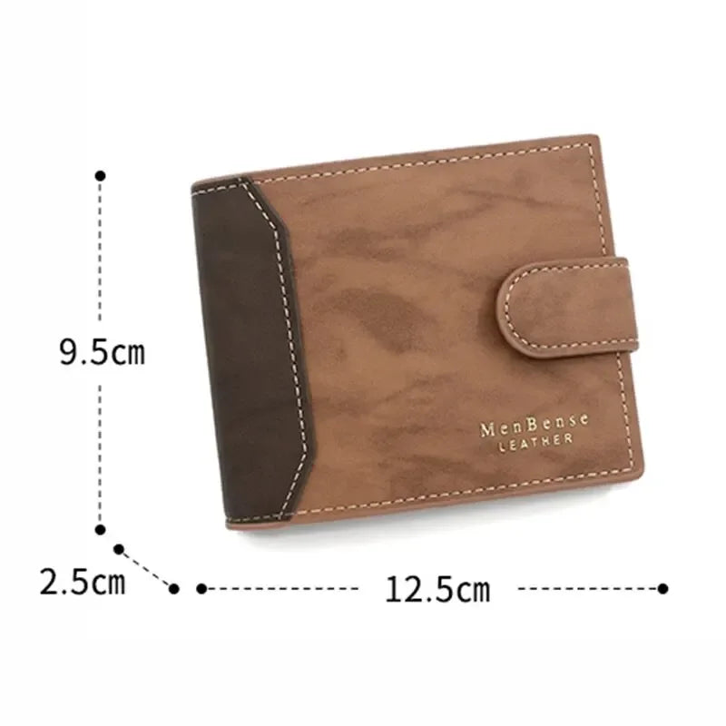 1PC PU Leather Men's Wallet