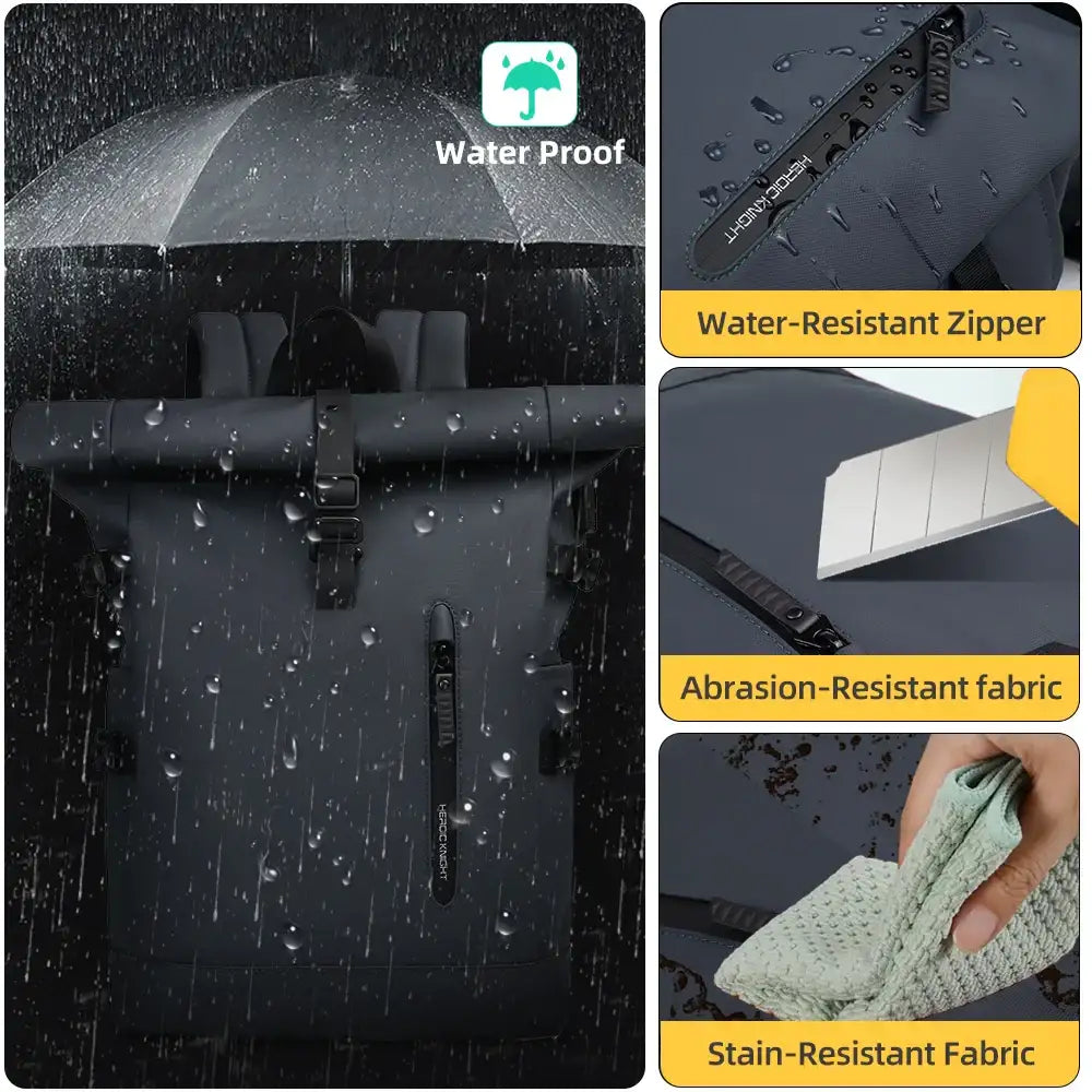 HK Large 15.6 Inch Laptop Backpack