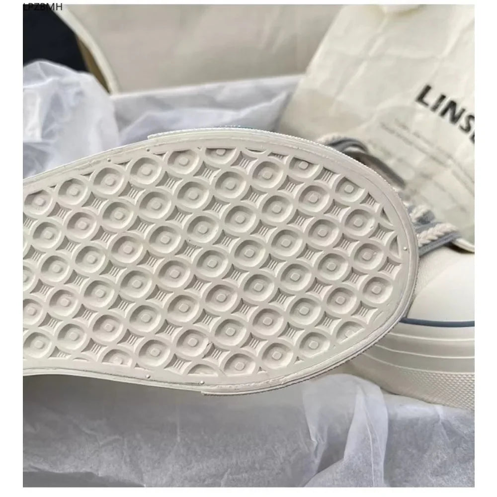 Women Canvas Skate Shoes Casual Flats Sneakers