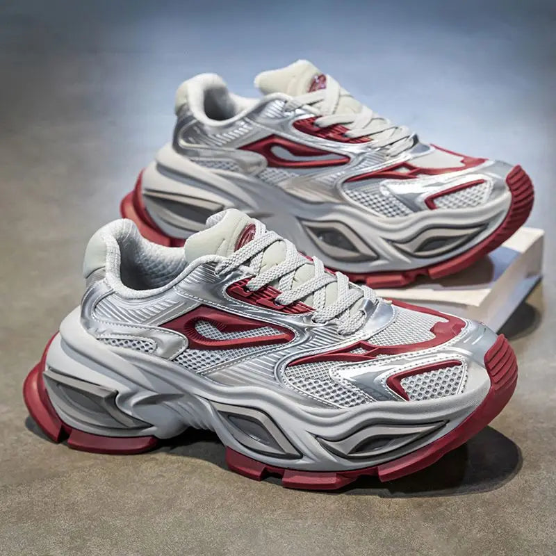 Low-Top Thick Platform Man Casual Sneaker