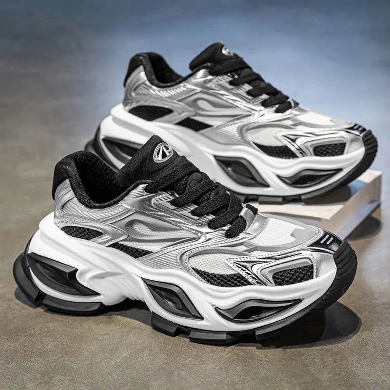 Low-Top Thick Platform Man Casual Sneaker