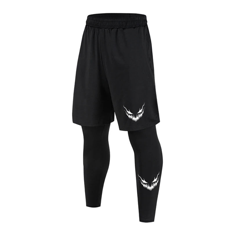 Men Training Athletic Pants Quick Dry Running Leggings