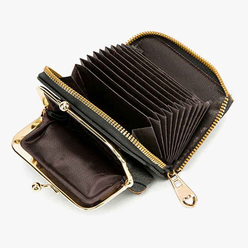 Women's PU Leather Short Wallet