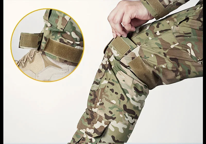 Multicam Pants with Knee Pads
