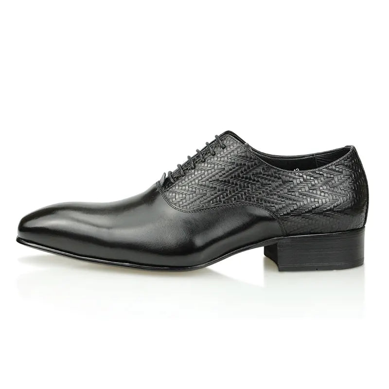 High Grade Black Leather Shoe