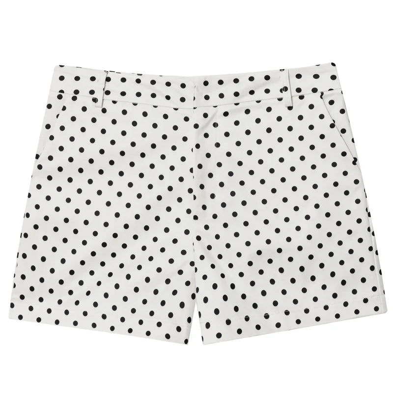 Polka Dot Bomber Jacket Women's Jackets