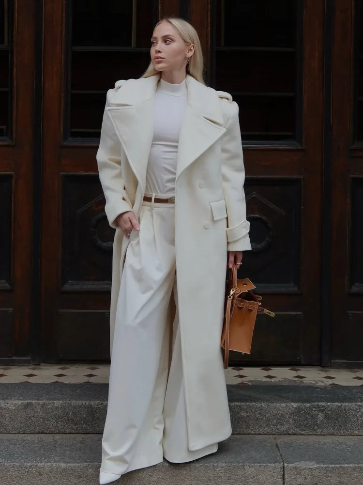 Women's Belt Long Trench Overcoats