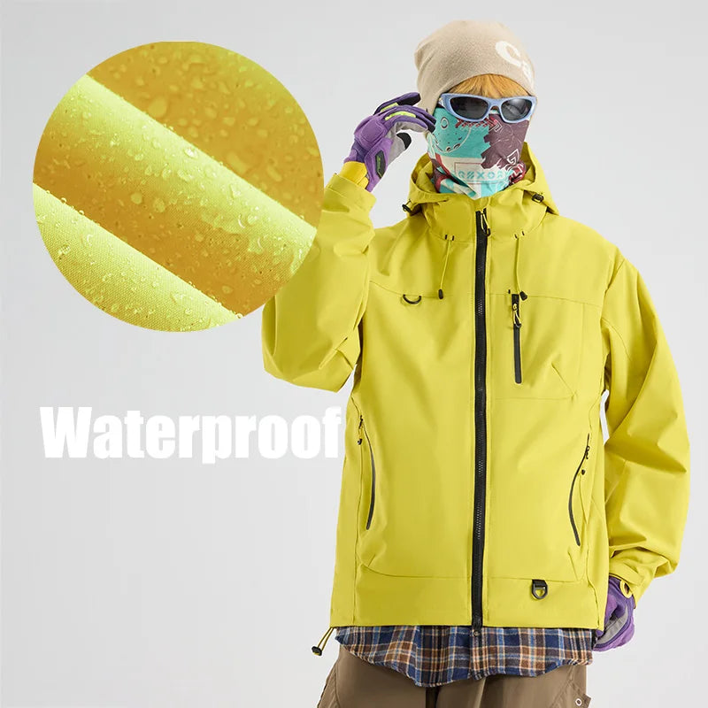 Waterproof Autumn Windbreaker Ourdoor Hooded Coats