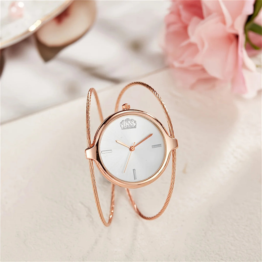 Fashion casual ladies quartz watch