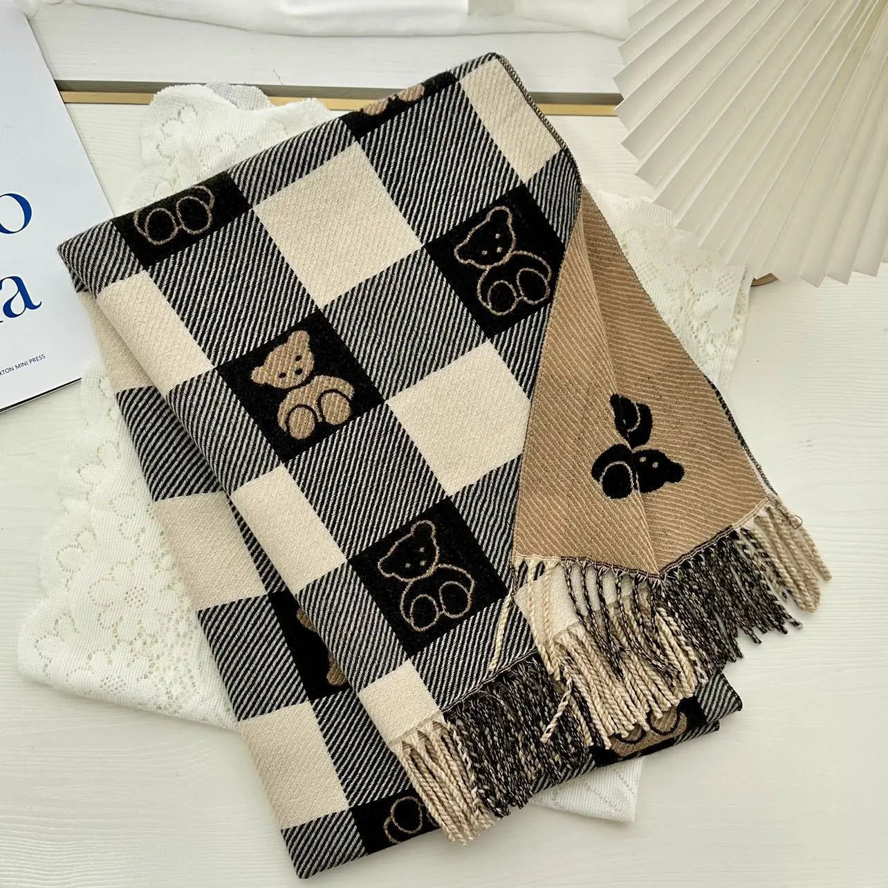 Luxury Winter Cashmere Scarf