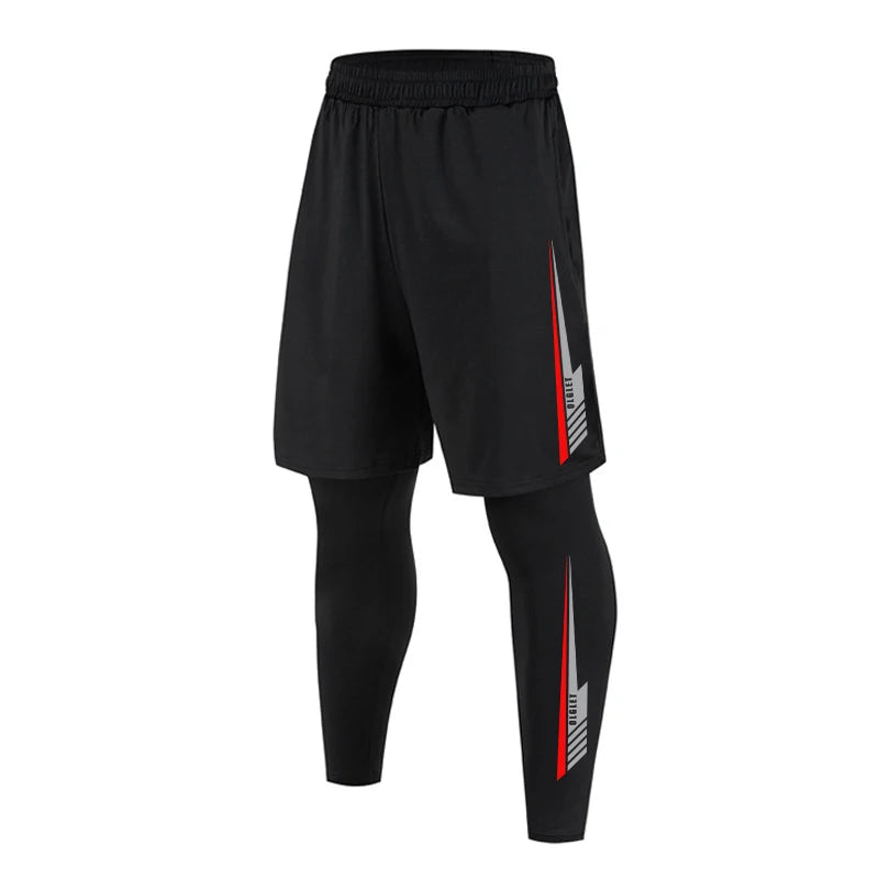 Men Training Athletic Pants Quick Dry Running Leggings