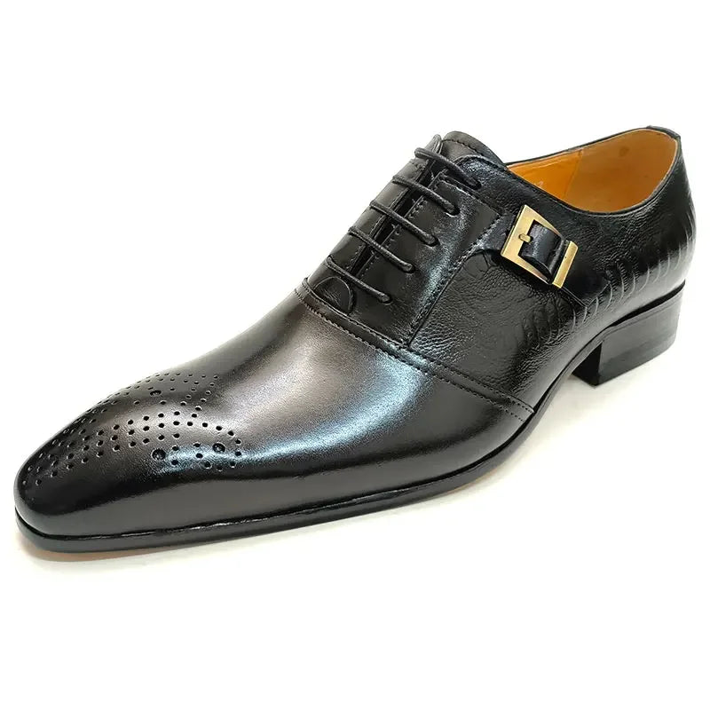 Male Genuine Leather Social Shoe