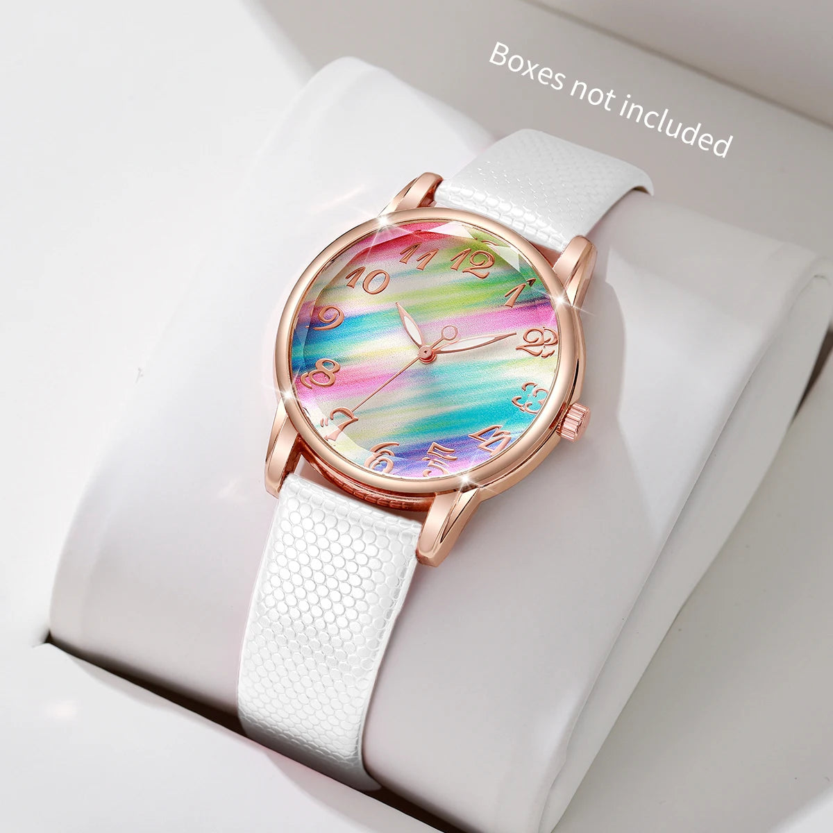 Women Fashion Leather Strap Watch