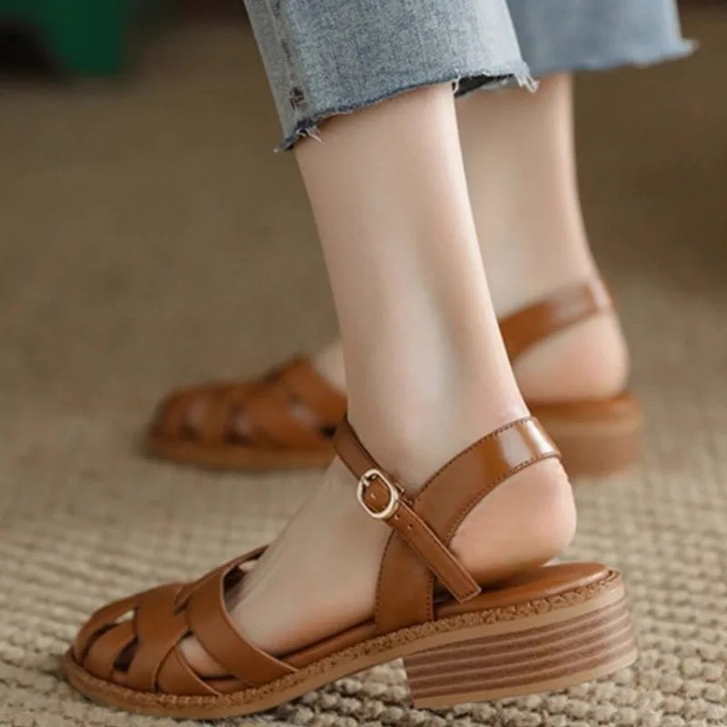 Retro Style Summer Women Sandals