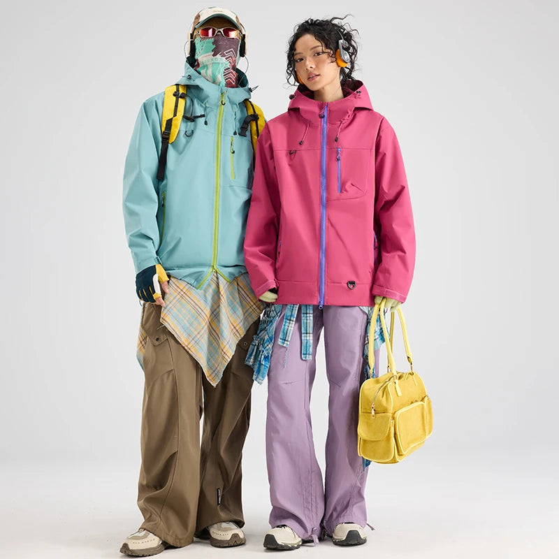 Waterproof Autumn Windbreaker Ourdoor Hooded Coats