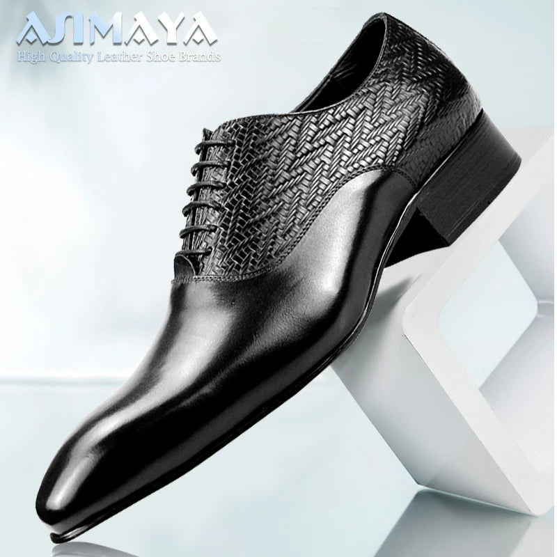 High Grade Black Leather Shoe