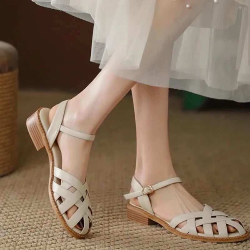 Retro Style Summer Women Sandals