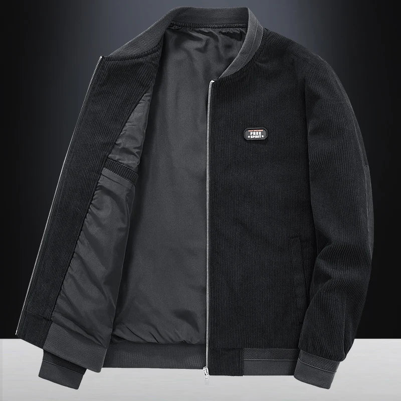 Men Fashion Slim Bomber Windbreaker Jackets Coat