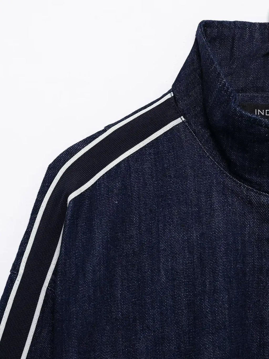 Women High Street Denim Set Side