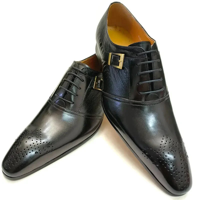 Male Genuine Leather Social Shoe