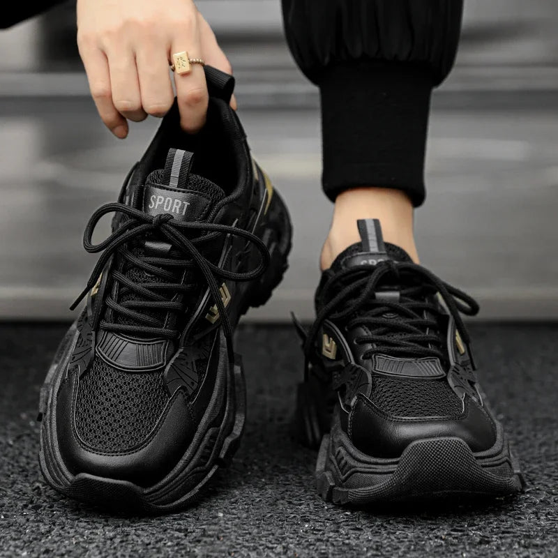 Men's Walking Running Comfy Tennis Shoes