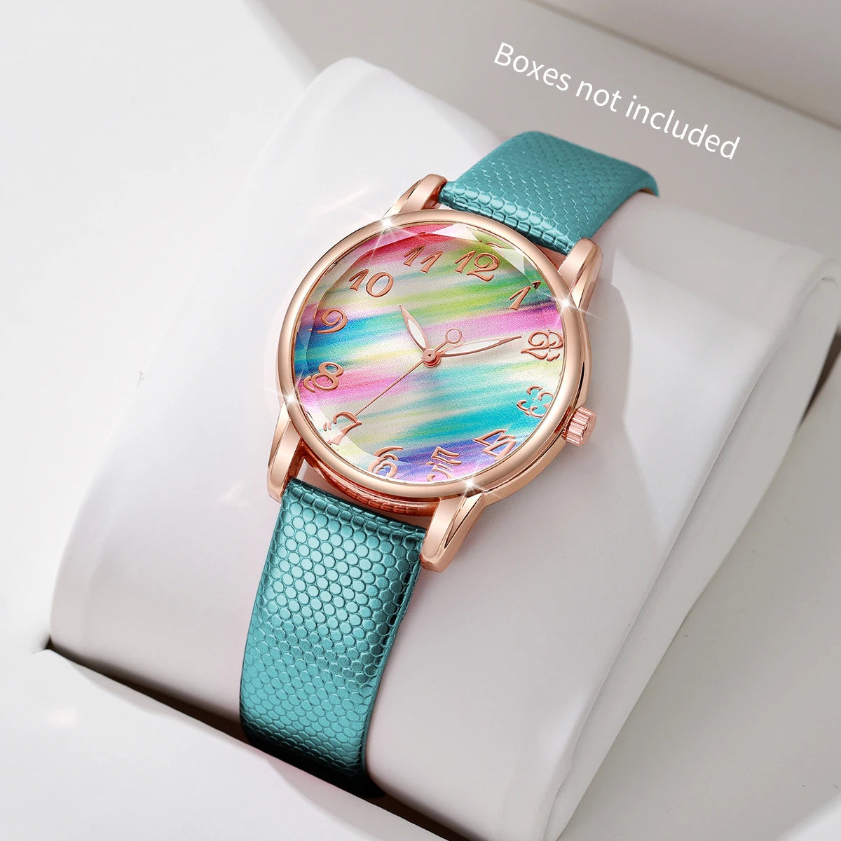 Women Fashion Leather Strap Watch