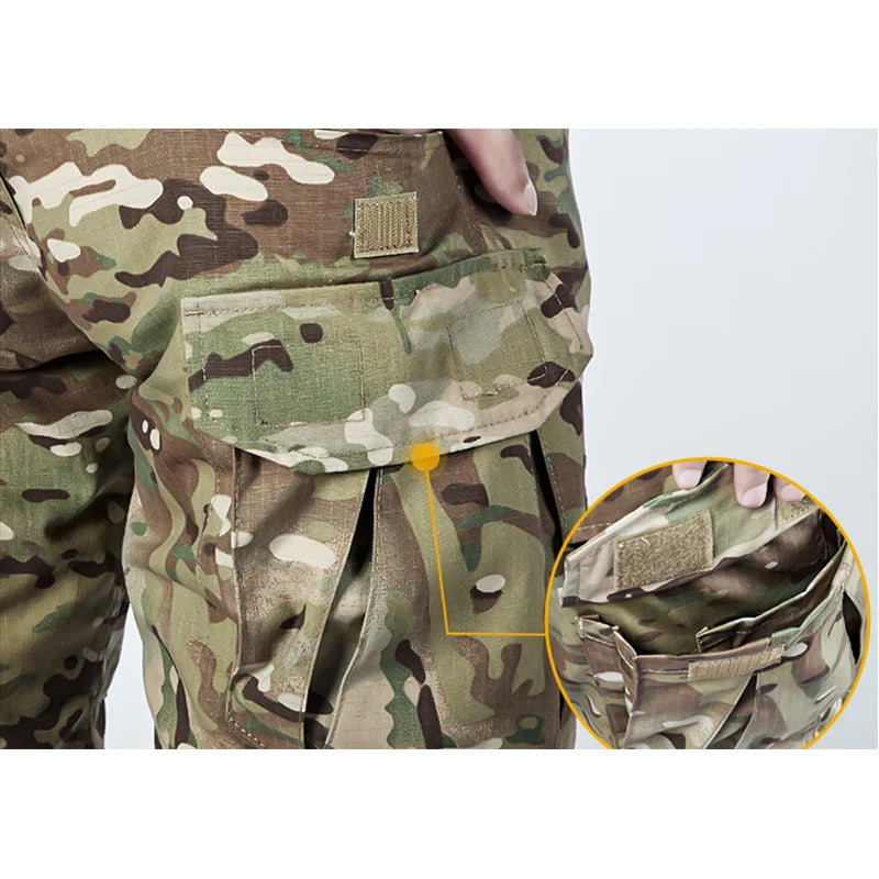 Multicam Pants with Knee Pads