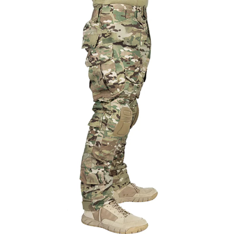 Multicam Pants with Knee Pads
