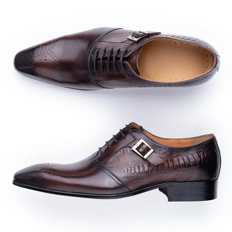 Male Genuine Leather Social Shoe