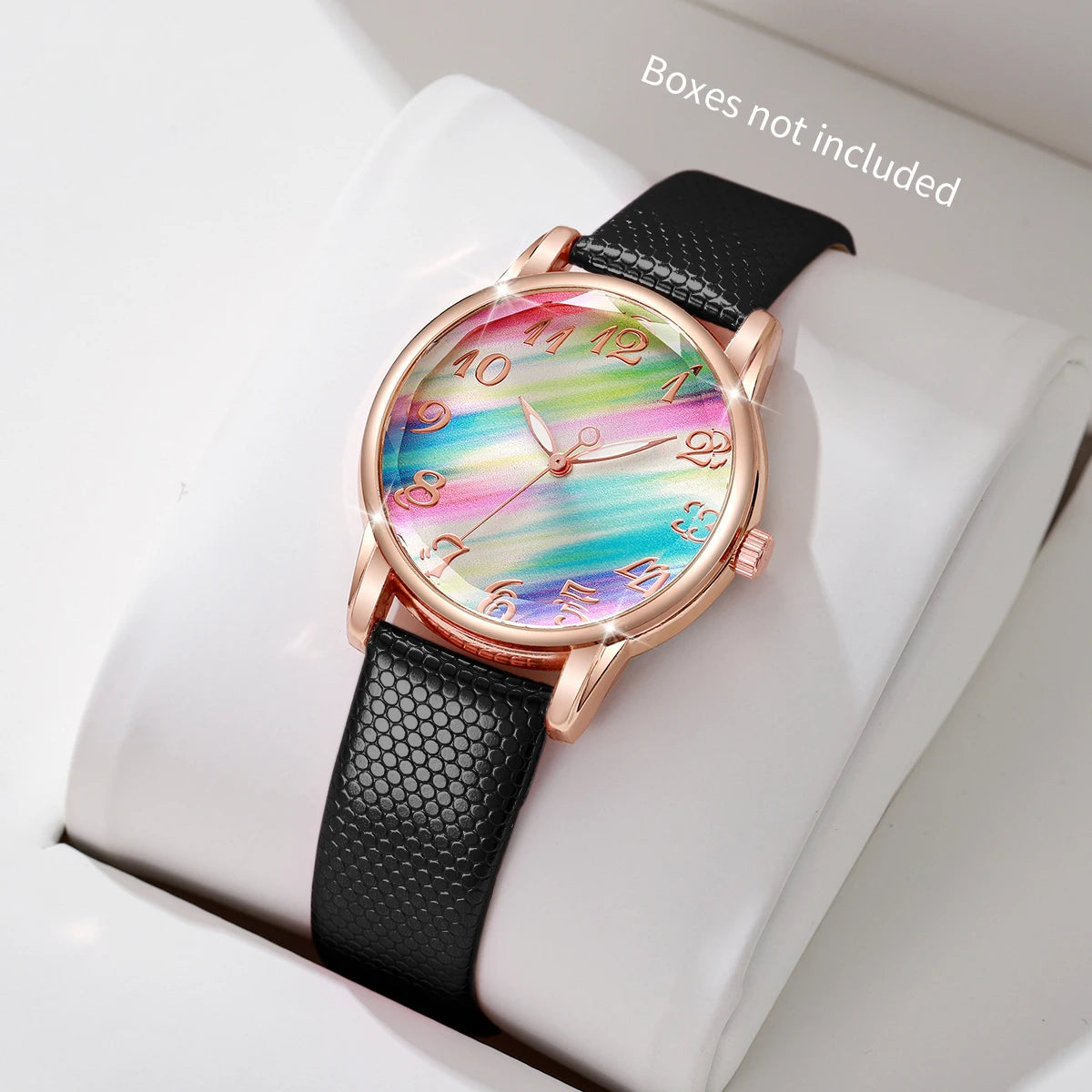 Women Fashion Leather Strap Watch