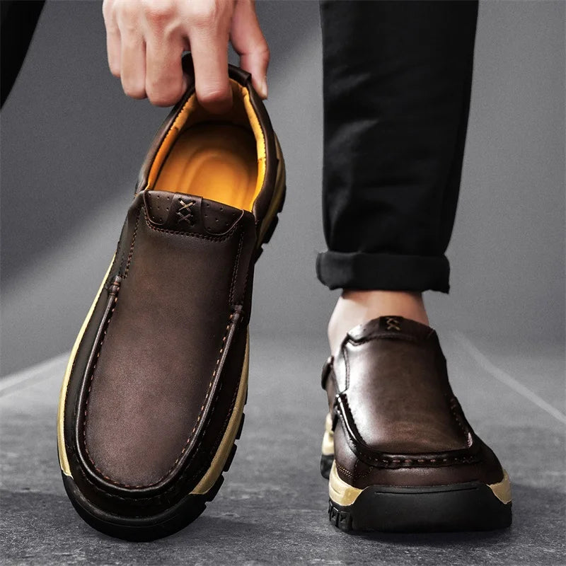 Stylish Men's Leather Loafers