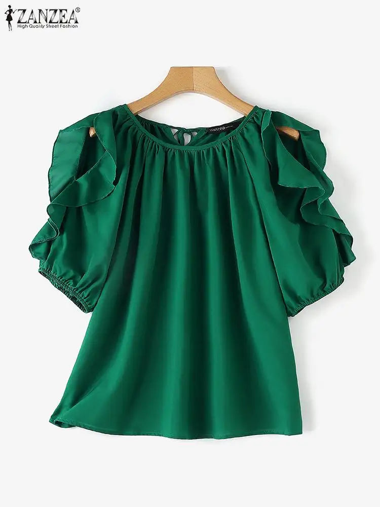 Women's Cold-Shoulder Blouses