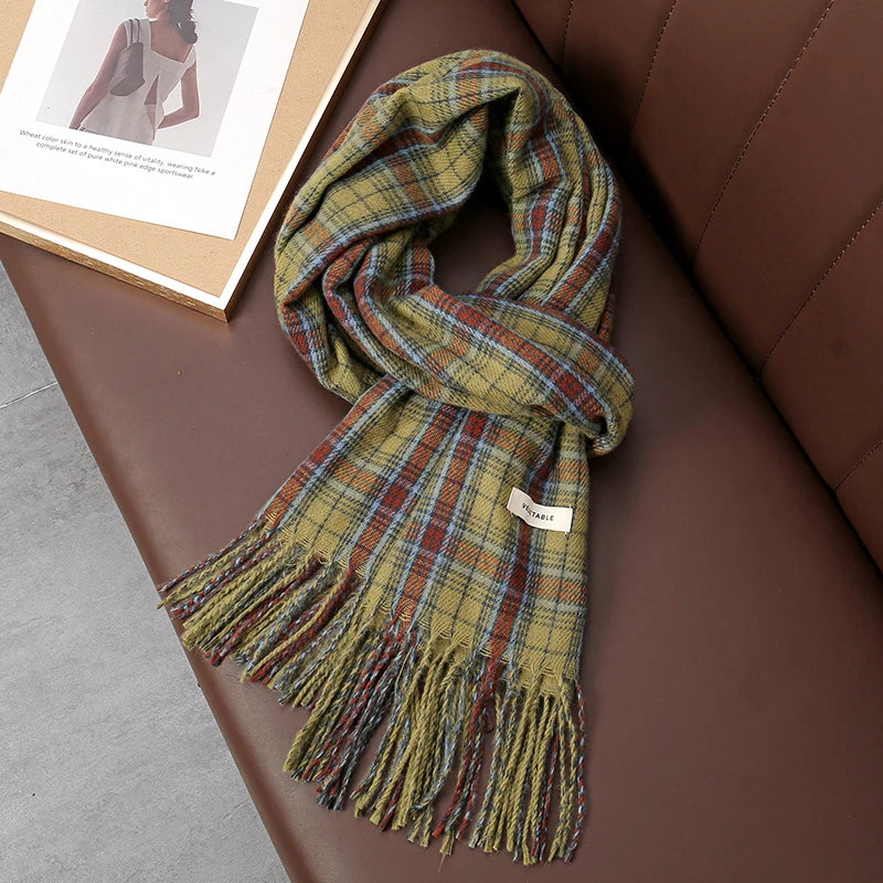 Winter Plaid Scarf