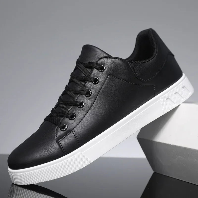Classic Men  All-match Platform Leather Casual Shoes