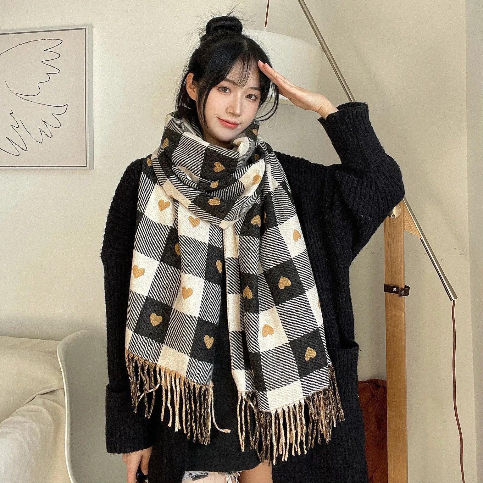 Luxury Winter Cashmere Scarf