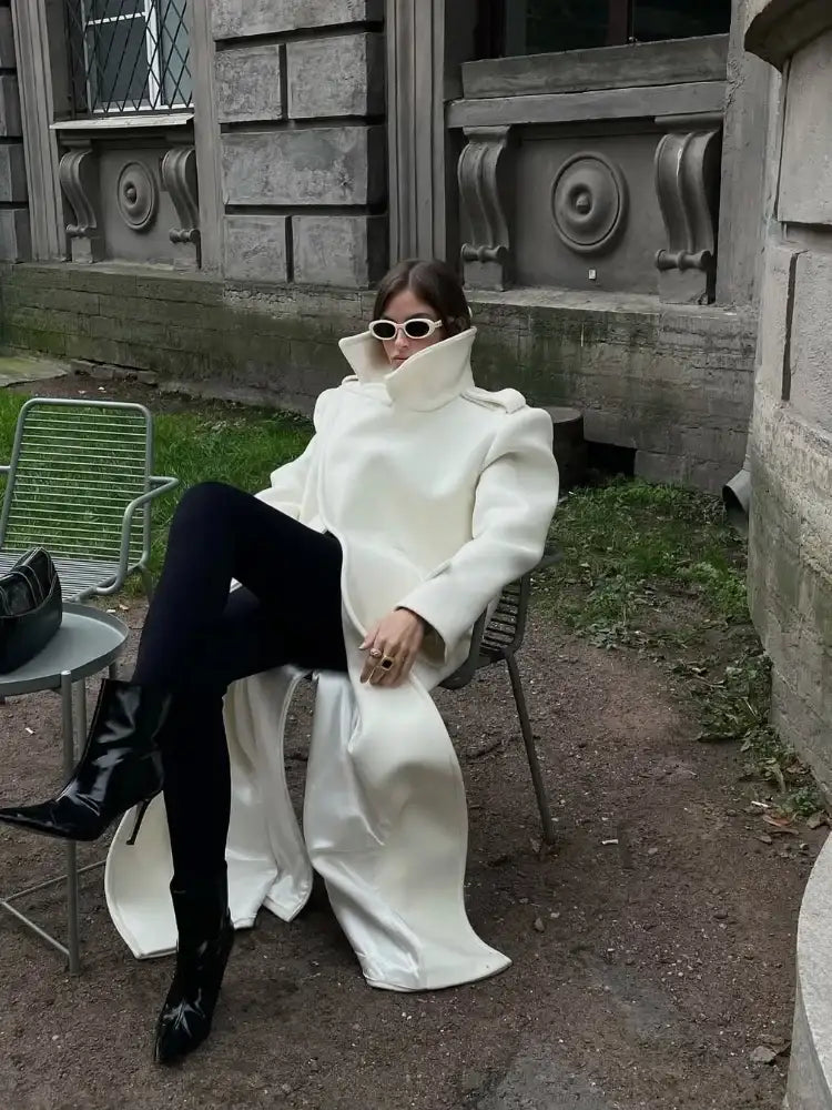 Women's Belt Long Trench Overcoats