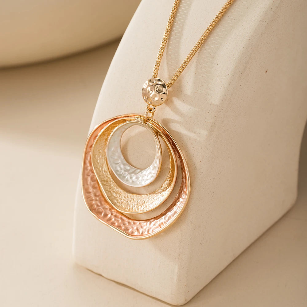 Fashion Geometric Pendant Necklace for Women
