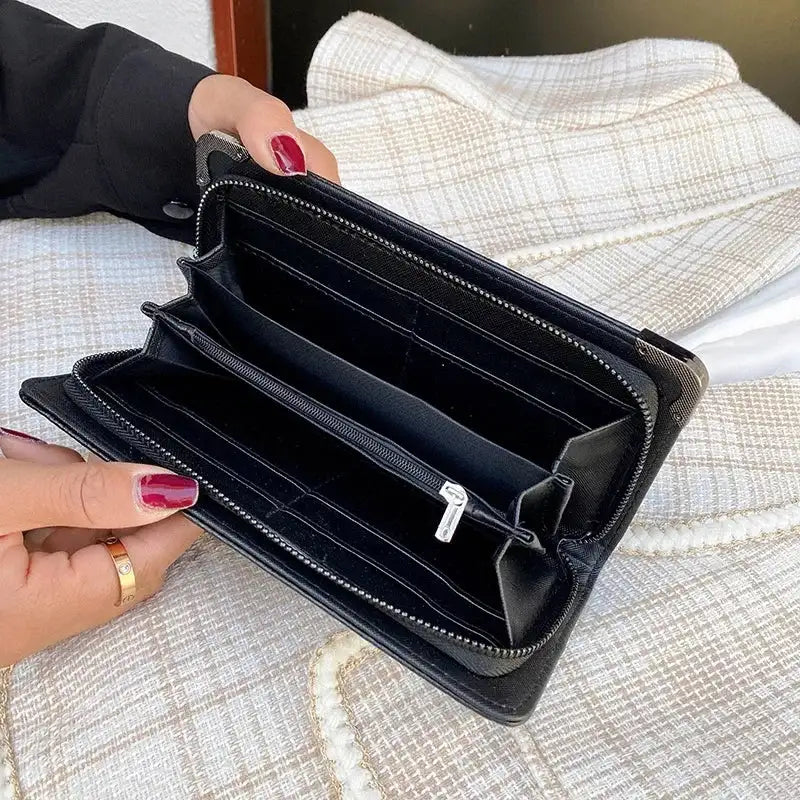 Famous Luxury Brand Design Women Long Wallets