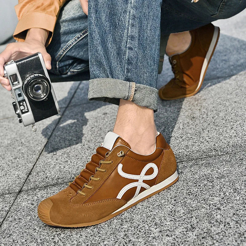 Man Driving Shoes Retro Design Flats Sneakers