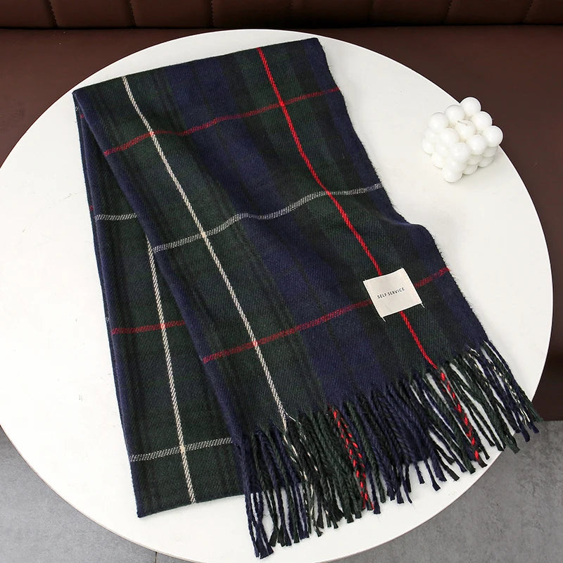 Winter Plaid Scarf