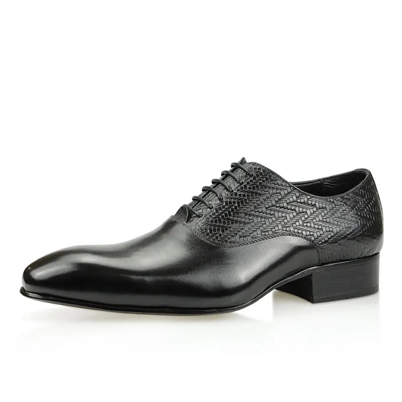 High Grade Black Leather Shoe