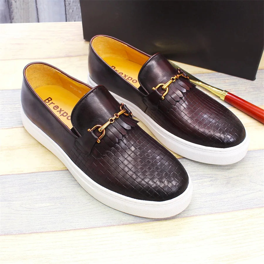 Men's Leather Casual Shoes
