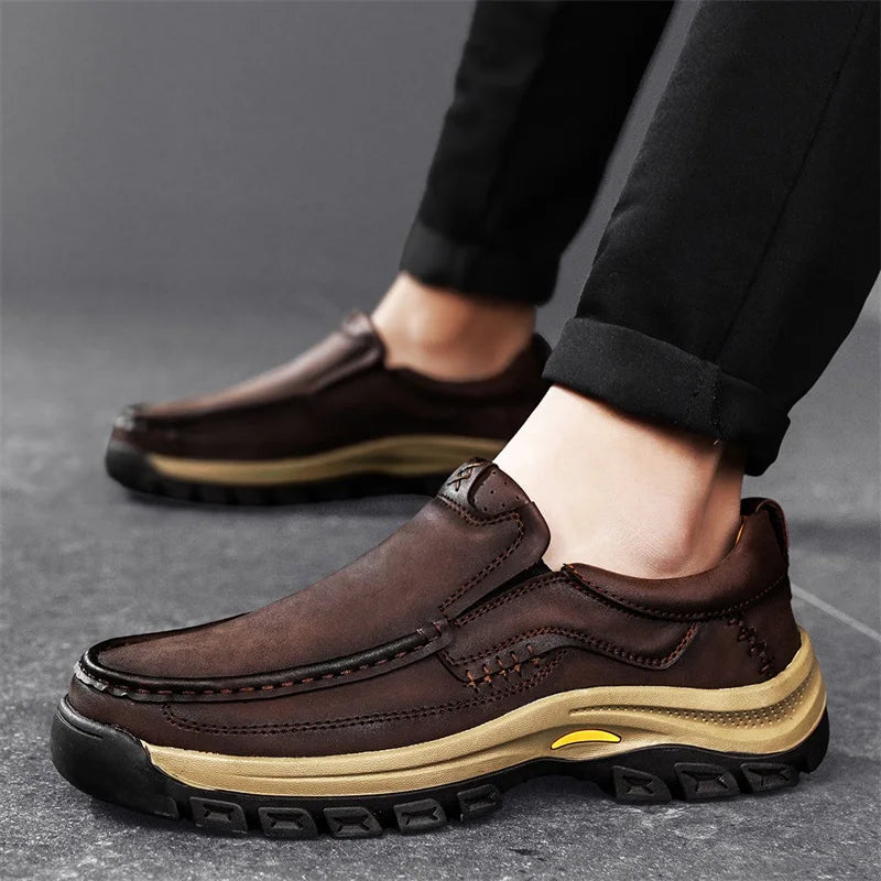 Stylish Men's Leather Loafers