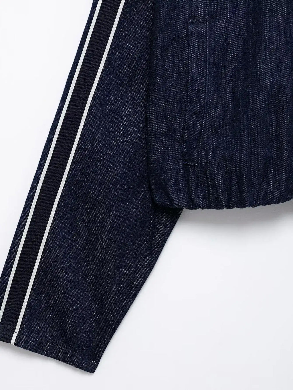 Women High Street Denim Set Side